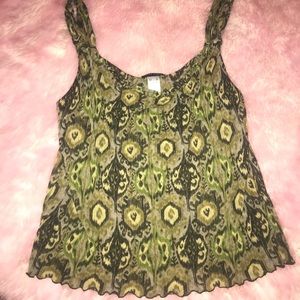 Anne Klein Silk Tank top Size XL